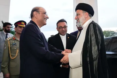 دیدار با رئیس جمهور پاکستان