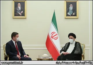 تصاویر دیدار رئیس مجلس ملی قرقیزستان با آیت‌الله رئیسی