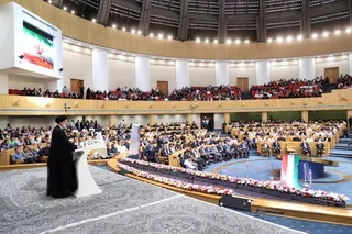 تصاویر مراسم تجلیل از مدال آوران و قهرمانان ورزشی