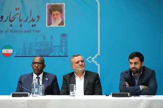 تصاویر دیدار با تجار و فعالان اقتصادی کنیا و ایران