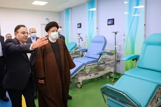 تصاویر افتتاح مرکز جامع تشخیص و درمان سرطان برکت