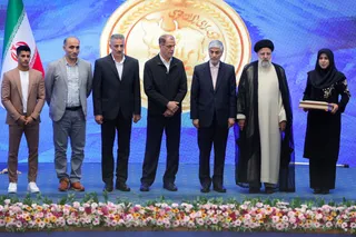 آیین تجلیل از قهرمانان و مدال آوران
