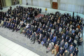 دیدار رمضانی با جمعی از هنرمندان