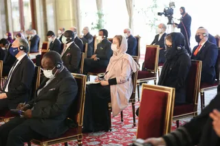 تصاویر مراسم سالگرد پیروزی انقلاب اسلامی با حضور سفرای خارجی مقیم ایران
