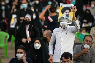حضور و سخنرانی رئیسی در جمع مردم اسلامشهر