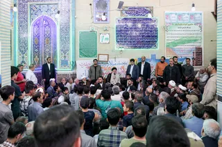 دیدار صمیمانه با اهالی نیروگاه قم