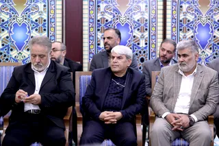 نشست رمضانی با جمعی از خیرین