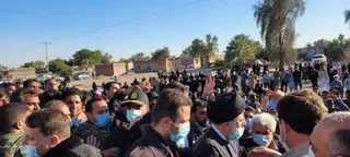 تصاویر بازدید رئیس جمهور از منطقه سیل زده رودبار جنوب