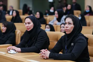تصاویر آیین تجلیل از بانوان مدال آور ورزش ایران اسلامی