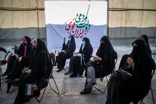 حضور رئیسی در مراسم روز دختر