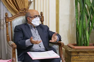 دیدار وزرای دفاع، ارتباطات و جهاد و روسای سازمان برنامه و بانک مرکزی با رئیس جمهور منتخب