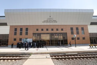 تصاویر بازدید از گمرک و راه آهن اینچه برون
