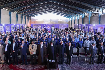 تصاویر جشن احیا واحدهای راکد صنعتی و تولیدی