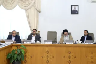 جلسه هیئت دولت