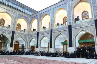 مراسم تشییع پیکر رئیس جمهور شهید و همراهان در مشهد