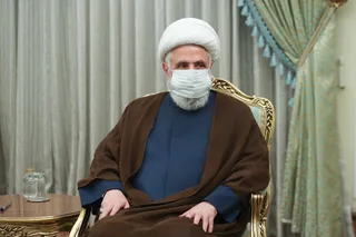 تصاویر دیدار دبیر کل حزب الله لبنان بارئیس جمهور