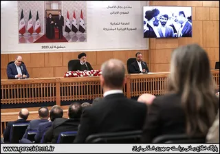 تصاویر نشست با تجار و فعالان اقتصادی