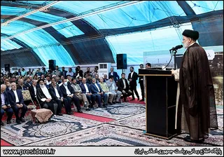 تصاویر افتتاح فاز یک شرکت پالایش گاز هویزه خلیج فارس