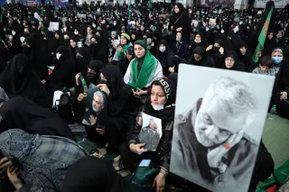 تصاویر مراسم سومین سالروز شهادت سردار سلیمانی