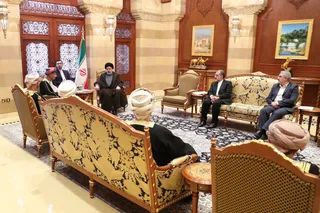 تصاویر ملاقات معاون نخست وزیری عمان با رئیس جمهور