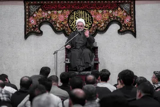 مراسم گرامیداشت رئیس جمهور شهید و همراهان در مسجد ارگ