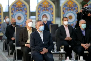 تصاویر تجدید میثاق آیت الله رئیسی و اعضای هیأت دولت با آرمان‌های امام راحل و شهدای انقلاب اسلامی