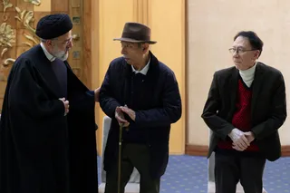 دیدار رمضانی با جمعی از هنرمندان