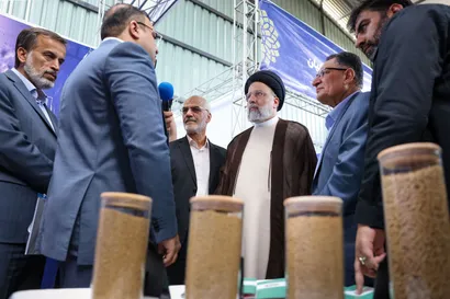 تصاویر بازدید از دومین نمایشگاه احیاگران واحدهای اقتصادی