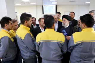 تصاویر مراسم آغاز عملیات راه‌اندازی پتروشیمی گچساران