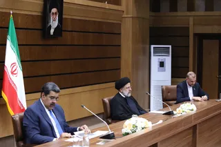 تصاویر تحویل دومین کشتی نفتکش ساخت ایران به ونزوئلا با حضور روسای جمهور دو کشور
