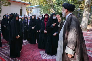 تصاویر حضور در جمع دانش آموزان شرکت کننده در اردوی «راهیان پیشرفت»