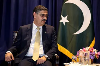 تصاویر دیدار نخست وزیر پاکستان با رئیس جمهور