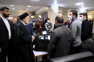 بازدید از بخش‌های مختلف ستاد انتخابات کشور