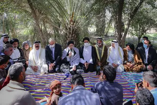 تصاویر بازدید از روستای سوره منطقه خین