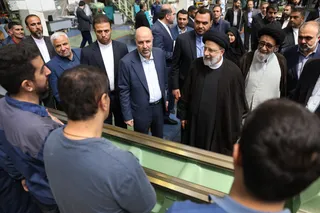 تصاویر بازدید از کارخانه ماشین سازی تبریز