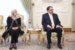 تصاویر تسلیم استوارنامه سفرای کشورهای آنگولا، کلمبیا، اکوادور، کامبوج و پرو