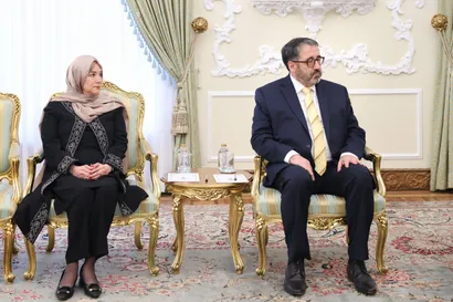 تصاویر تسلیم استوارنامه سفرای کشورهای آنگولا، کلمبیا، اکوادور، کامبوج و پرو