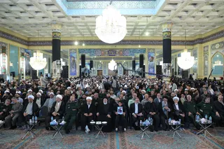 تصاویر مراسم ملی تکریم فعالان مساجد و پانزدهمین پاسداشت ادبیات جهاد و مقاومت