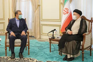 دیدار ۶ کاندیدای انتخابات ریاست جمهوری با رئیس جمهور منتخب