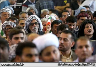 تصاویر سخنرانی در اجتماع پرشور مردم شادگان