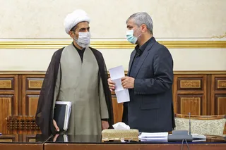 حضور حجت‌الاسلام والمسلمین رئیسی در شورای عالی قضائی