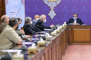 دیدار آیت‌الله رئیسی با هنرمندان