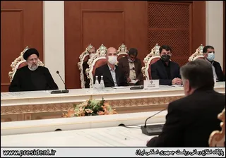 تصاویر نشست مشترک هیئت های عالیرتبه ایران و تاجیکستان