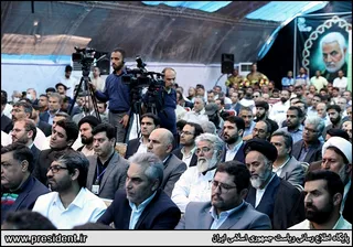 تصاویر افتتاح فاز یک شرکت پالایش گاز هویزه خلیج فارس