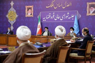 آیت‌الله رئیسی در شورای عالی قضائی