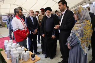 تصاویر بازدید دکتر رئیسی از «خانه نوآوری و فنآوری» ایران در کنیا