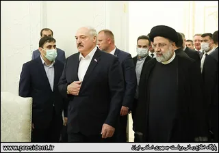 تصاویر دیدار رئیس جمهور بلاروس با دکتر رئیسی