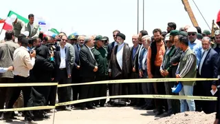 تصاویر افتتاح فاز اول طرح آب‌رسانی به شهرستان‌های بم و بروات