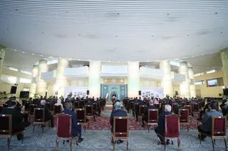 تصاویر مراسم سالگرد پیروزی انقلاب اسلامی با حضور سفرای خارجی مقیم ایران