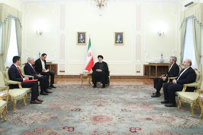 تسلیم استوارنامه سفرای کشورهای تایلند، عربستان، تونس، اسلوونی و برزیل